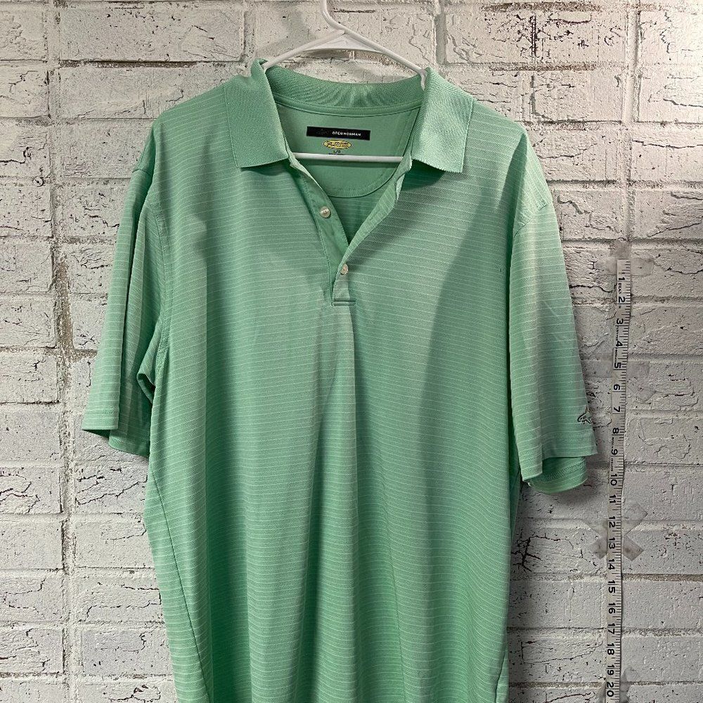 Greg Norman PlayDry Stretch Golf Polo Large
